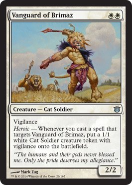 Magic: the Gathering - Vanguard of Brimaz (29/165) - Born of the Gods