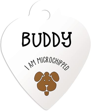i am chipped dog tag