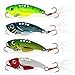 Sougayilang Spinner Spoon Blade Swimbait Freshwater Saltwater Fishing Tackle Lures and Baits-4pcs