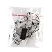 Fun Central G506, 1 Pc, 34 Inches LED Ghosts Necklace, LED Light Up Necklace, Flashing Halloween Necklace, Flashing Ghost Necklace