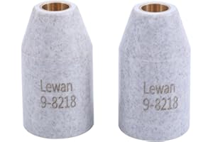 Lewan 2Pcs 9-8218 Shield Cup Fit Thermal Dynamics SL60/SL100 Plasma Cutting Torch Consumables