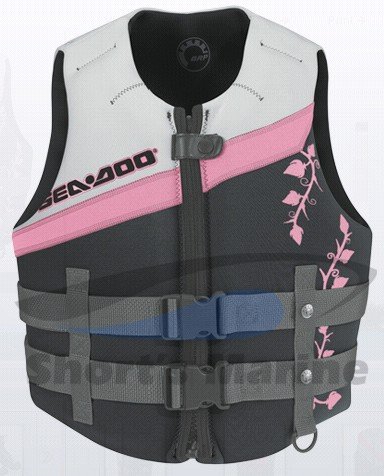 pink sea doo life jacket