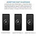Wall Charger Fast Charger-Adaptive Fast Charger Kit for Samsung Galaxy S8/S9/S10 Plus/Note8/9, Recharger Kit Include 2 xCharging Adapter & 2 x Type-C USB Cable, Aolerx