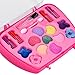 Sunny&Love 2018 Princess Girl's Pretend Play Toy Mini Cosmetic Case Toy Palette Set Non Toxic for Kids (Pink)