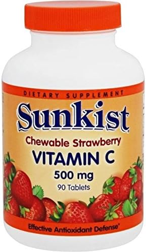 SUNKIST VIT C CHWTB STRAWBERRY 90