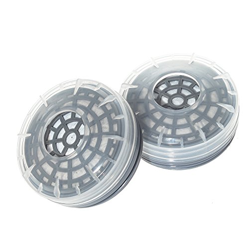 CKLT Dual Cartridge Anti-Dust Industrial Spray Paint Polishing Pesticide Chemical Gas mask Respirator Filter Cartridge