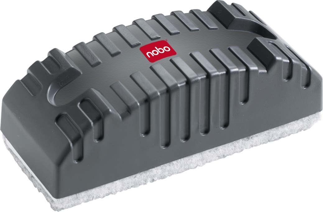 Nobo Whiteboard Eraser, Black, 34531159