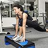 arteesol-Aerobic-Step-Stepper-Exercise-Step-Platform-Adjustable-3-Level-Non-Slip-Surface-Workout-Stepper-Shock-Absorb-Fitness-Training-Step-Strong-Grip-with-Risers Aerobic Stepper