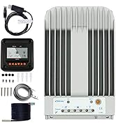 EPEVER MPPT Charge Controller 40A 12V / 24V Auto, Solar Charge Controller 150V PV Negative Ground...