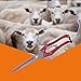 Elfin Growth Heavy Duty Onion/Sheep Shear, Ergonomic, Goat Sheep Cow Hoof Horse Rabbit Shearing Wool Trimmers Shears Scissors Tool
