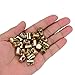 Kenkio 24 Pieces M6 Barrel Nuts Cross Dowels Slotted Nuts for Furniture Beds Crib Chairs