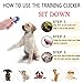 JAX PLANET Dog Training Bag Clicker Set - Dog Training Clicker & Treat Holder for Dog Training (1. Dog Treat Pouch)+FreeGift (Small/Freesize,TreatPouch/Clicker-Orange&Black+Gift)