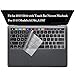 DHZ Ultra Thin Transparent Keyboard Cover Skin for MacBook Pro with Touch Bar Version 2018/2017 / 2016 (Only Fit Model:A1706, A1707, A1989, A1990) Waterproof Dust-Proof Clear TPU