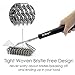 BBQ Brush Bristle Free | Premium Stainless Steel Bristle Free Brush | 18