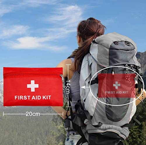 First aid kit, 50 pieces of different items approved for car home camping hunting travel outdoor hiking camping very complete (1)