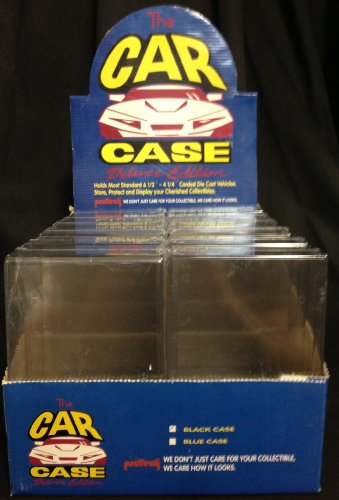 Protech Car Case Deluxe Mattel Hot Wheels, Matchbox, or Similar, Display Case, Qty. 12