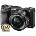 Sony Alpha A6000 Wi-Fi Digital Camera & 16-50mm Lens with 32GB Card + Case + Battery/Charger + Tripod + Tele/Wide Lens Kitthumb 1