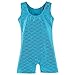 HOZIY Mermaid Gymnastics Leotards for Girls Size 6-7 Years Old Sparkly Blue Hot Pink