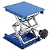 Tables Lab Jack, Aluminum Lab Lifting Stand Rack Scissor Jack Lifter 100 x 100mm Laboratory Lifting Rack Loading 5Kg