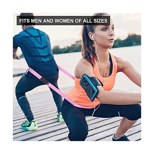 JASUEN-Resistance-Band-Long-Exercise-Band-for-Women-and-Men-Fabric-Loop-Strength-Training-Pull-Up-Bands-with-3-Resistance-Levels-for-Home-Gym-Weight-Loss-Fitness-Full-Body-Workout1Pack JASUEN Resistance Band Long Exercise Band for Women and Men - Fabric Loop Strength Training Pull Up Bands with 3…