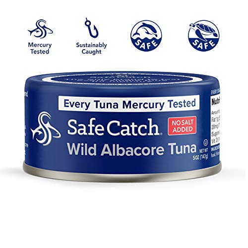 Safe Catch Wild Tuna, Lowest Mercury Limit Albacore Tuna, Keto, Paleo