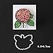 WYSE Cut Dies and Stamp Set Flower for Scrapbooking Card Making (flower)