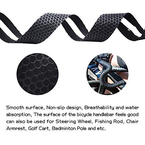 Wetest CD-1 Road Bike Handlebar Tapes EVA Bicycle Bar Tape for Cycling Handle Wraps for Touring Cycling, Green