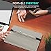 MoKo Case Holder for Apple Pencil - PU Leather Elastic Pocket Sleeve Detachable Cover for Apple Pencil, Fit with iPad Pro 12.9 2015/2017, Gold