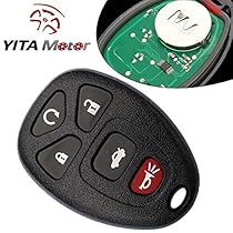 YITAMOTOR Keyless Entry Remote Start Control Car Key Fob Replacement for KOBGT04A 22733524