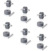 Vacuum Cleaner Replacement Wheels for Shark Navigator Rotator, Compatible with Models NV341, NV350, NV351, NV352, NV355, NV356e, NV500, NV501, NV502 More (6 Pairs)