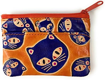 Cat Coin Purse : Zipper Closure