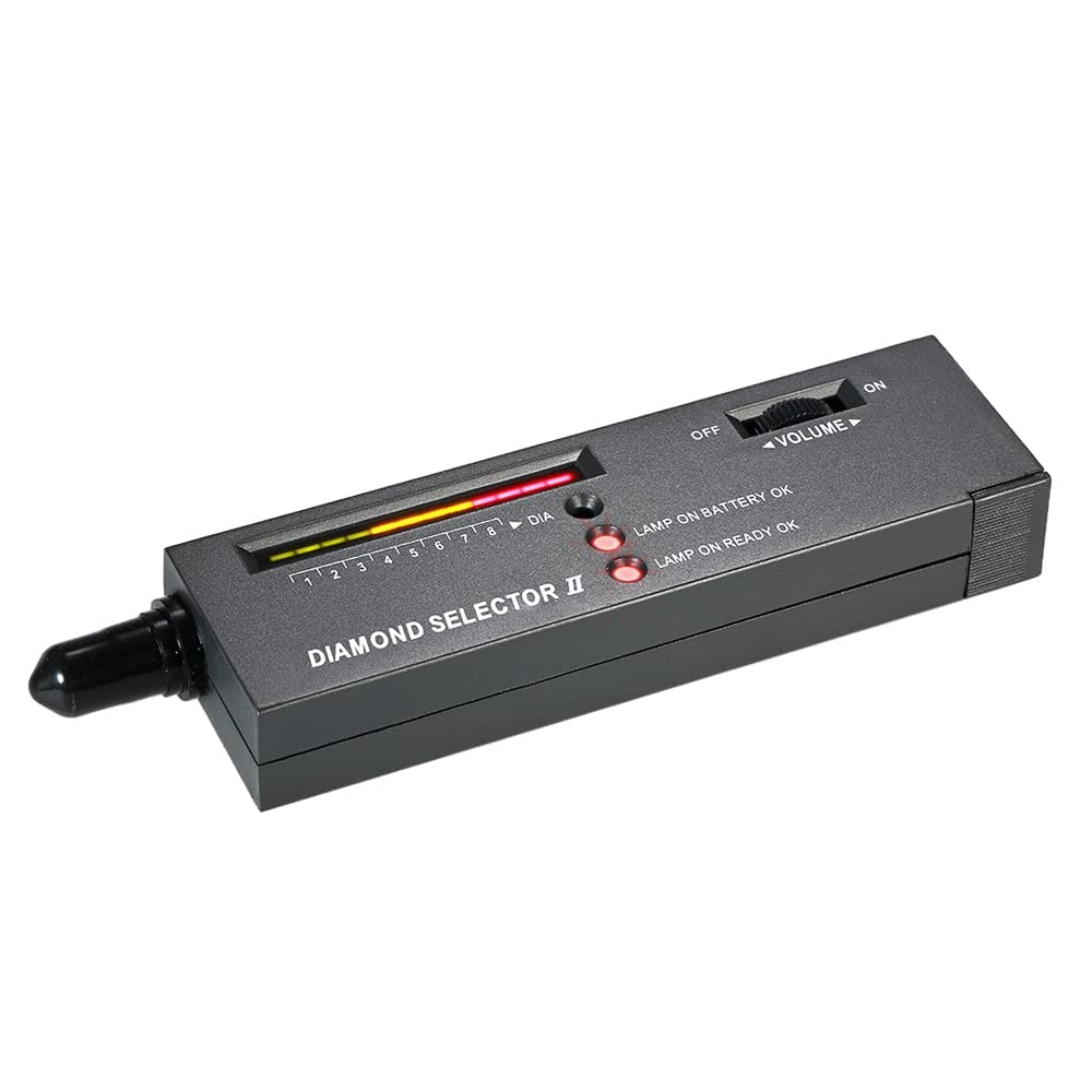 Kavolet Portable Diamond Selector, Gemstone Tester Tool, electronic diamond tester pen precious stones hardness test tool