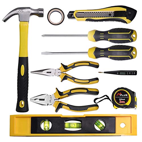MPLUS 116-teliger Haushalt Werkzeugkoffer, Werkzeugset für täglichen Gebrauch, Werkzeugkasten für manuelle Wartung und… – Bild 5