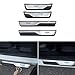 Stainless Steel Door Sill Scuff Plate Cover for Honda CR-V CRV 2017 2018 [Blue/Silver] (Blue)