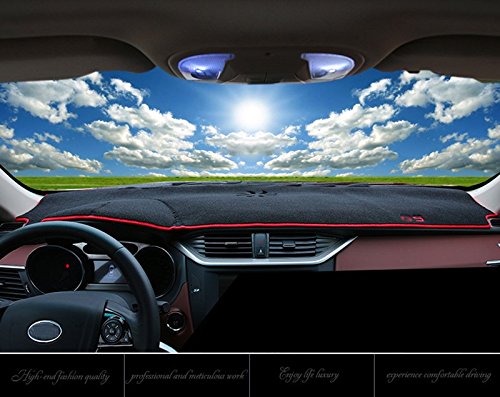 FLY5D Dashboard Cover Dash Cover Mat Pad DashMat for Volkswagen Passat B5 1996-2005 (Volkswagen Passat B5 1996-2005, Black)