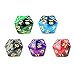 Outee 5 x 7 (35 Pieces) Polyhedral Dice and Dice with 5 Complete Dice set for Dungeons and Dragons DND RPG MTG D20 D12 D10(00-90 and 0-9) D8 D4 Table Games