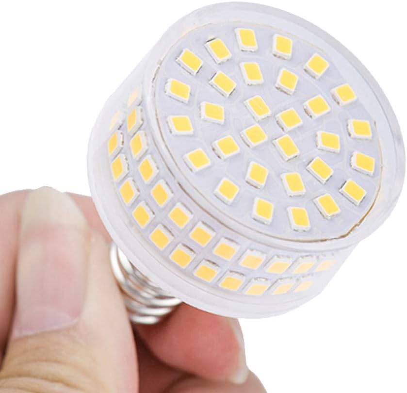 ZFQ E14 Screw Base LED Squat Light Bulb 9W, 90 Watt Halogen Equivalent, 900 Lumen, 6000K Cool White - Image 5