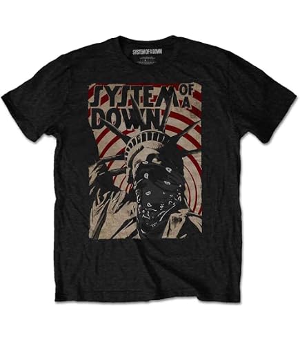 System Of A Down Officially Licensed Mens T-Shirt (Black), Small