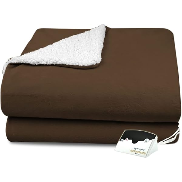Amazon.com: Brookstone N-A-P Cozy Plush Heated Blanket - 2 Remote  Controllers, Dual-Zone Warming - 10 Heat Settings, Auto-Off for Safety,  Machine Washable - King 100x90 - Taupe : Home u0026 Kitchen