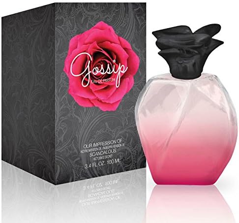 NEW Gossip Eau De Parfum Spray for Women, 3.4 Ounce 100 Ml - Impression of Victoria's Secret Scandalous