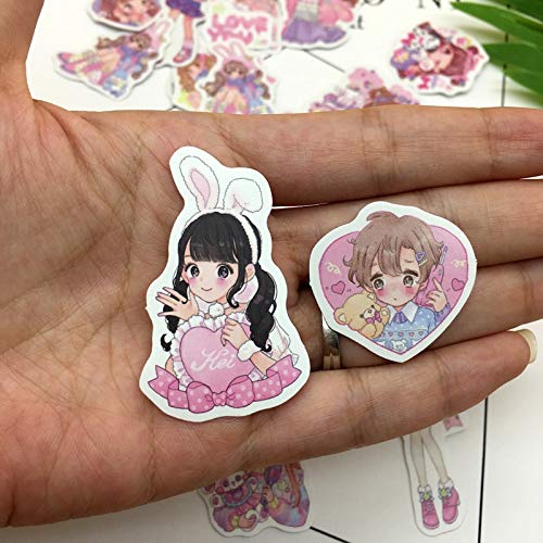 23pcs Kawaii Japanese Style Creative Very Cute Younger Sister Sticker