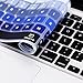Keyboard Cover Compatible with MacBook Pro 13” 15” (2015 or Older Model) /MacBook Air 13 A1369 A1466 Keyboard (!!!Not Compatible with 2016-2018 New MacBook Pro 13 15) US Layout -Ombre Blue