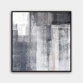 Framed Canvas Wall Art Modern Texture Painting Canvas Prints Home Artwork Decoration for Living Room,Bedroom - 16x16 inches