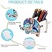 HomRing Cell Phone Stand, Colorful Tailed Elephant Pencil Holder Remote Control Container Desk Bracket Storage, Compatible with Phone and Tablet, Desk Decoration Organizer