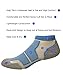 Well Knitting Womens 6 Pairs Cushioned Coolmax Sports Running Ankle Socks