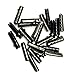 WP-TT 200 Pcs Shoelace Bullet Metal Ends Aglet Repair Shoe Lace Tips Replacement DIY (GunBlack)