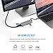 USB C Hub, Zedela USB C Adapter with 3 USB 3.0, 4K USB C to HDMI,PD Power Delivery(Thunderbolt 3),Data Transmission,6 in 1 Type C Hub for Macbook Pro/ Air,iPad Pro,ChromeBook or more Type C Laptops