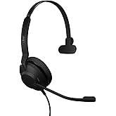 Jabra Evolve2 30 SE (2025 Version) Wired Single-Ear Headphones with Microphone – Computer Headset - USB-A and USB-C Cable - Microsoft Teams Certified - Works with All Meeting Platforms – Black