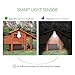 Light Control Sensor Solar Bulb Lights for Indoor Outdoor, PRODELI Portable LED Light Dusk to Dawn Solar Lamp Auto On/Off for Camping Tent Fishing Hiking Chicken Coop Shed Lighting [150LM 1600mA]