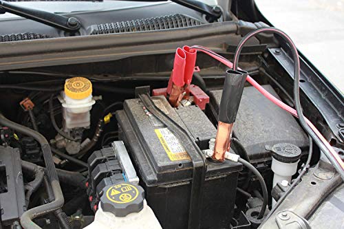 CPR Savers 200 AMP Color Coded 12 ft Car Jumper Cables for Small to Mid Sized Vehicles